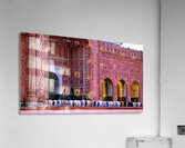 Prayer time at Badshahi Mosque in Lahore Pakistan Acrylic Print