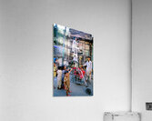 Children enjoy playtime on a swing in Lahore Acrylic Print