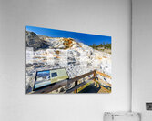 Visit to devils thumb in yellowstone national park Acrylic Print