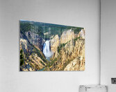Grand Canyon of Yellowstone: waterfall and cliffs Acrylic Print