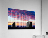 Sunset over Monument Valley near the Navajo Nation Acrylic Print