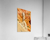 View of hoodoo rock at Inspiration Point in Bryce Canyon Park Acrylic Print