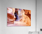 Explore Antelope Slot Canyon in Utah during daylight hours Acrylic Print