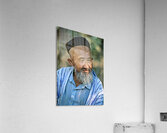 Elderly man with a beard in Bukhara Uzbekistan Acrylic Print