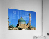 Khiva towers and domes show vibrant architecture in Uzbekistan Acrylic Print