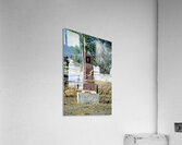 Cemetery in Samarkand shows a tombstone of a notable figure Acrylic Print