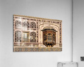 Historic house facade in Samarkand shows ancient design Acrylic Print