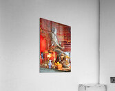 Statue of Buddha in Ho Chi Minh City Vietnam temple Acrylic Print