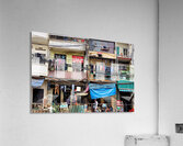 Homes in Ho Chi Minh City show daily life in Saigon Acrylic Print