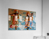Art of Vietnamese gods in Ho Chi Minh City Acrylic Print
