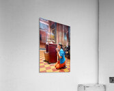 Woman prays at a temple in Ho Chi Minh City Vietnam Acrylic Print