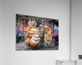 Craftsman sells handmade baskets in Ho Chi Minh City Acrylic Print