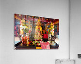 Visit to a Buddhist temple in Ho Chi Minh City Vietnam Acrylic Print