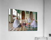 Women in traditional dress in Ho Chi Minh City Vietnam Acrylic Print