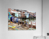 Fishing village life by the water in Phu Quoc Vietnam Acrylic Print