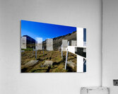 Memorial site in Longyearbyen Svalbard Archipelago Norway Acrylic Print