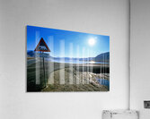 Warning signs in Longyearbyen Svalbard Archipelago Norway Acrylic Print