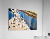 Maman sculpture by Louise Bourgeois near Nervion River in Bilbao Acrylic Print