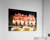 Enjoying pintxos in Bilbao Biscay Spain Impression acrylique