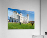 Visit to Piazza dei Miracoli in Pisa with the Leaning Tower Acrylic Print