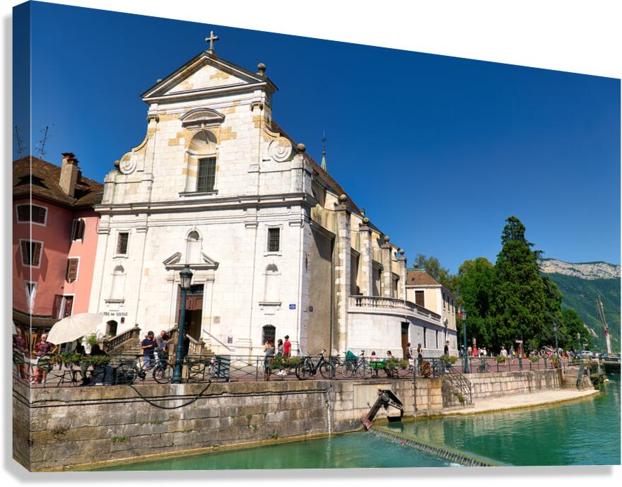 Annecy Haute Savoie France. Saint Francis de Sales church