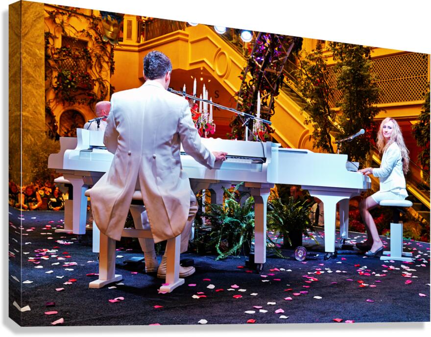 Music performance at Venetian Hotel. Las Vegas Nevada USA