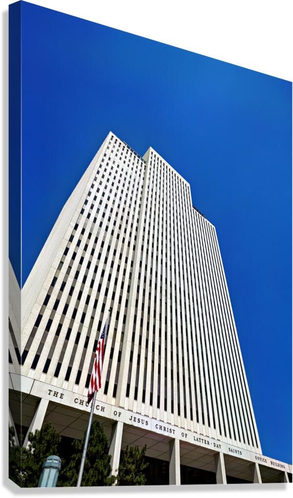 The hedaquarter of the Mormon Church of Jesus Christ the latter day. Salt Lake City Utah USA