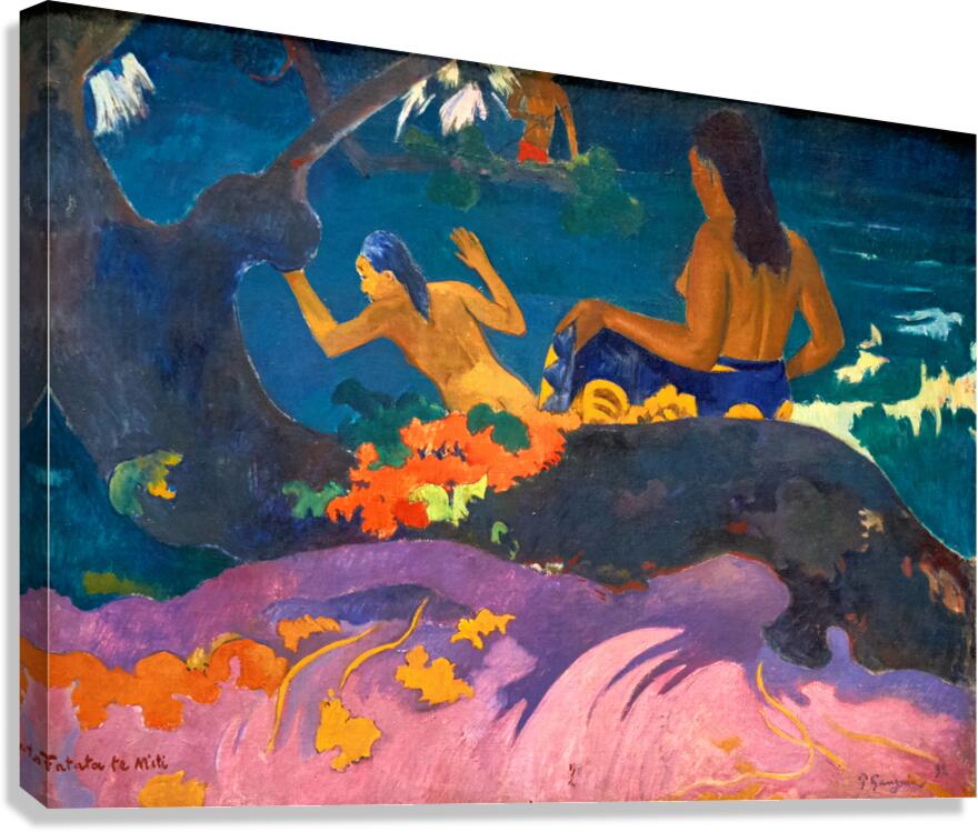 Paul Gauguin - Fatata te Miti By the Sea - 1892