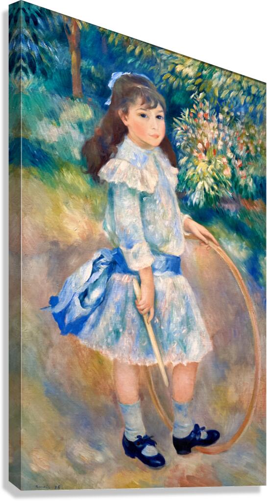 Auguste Renoir - Girl with a hoop - 1885