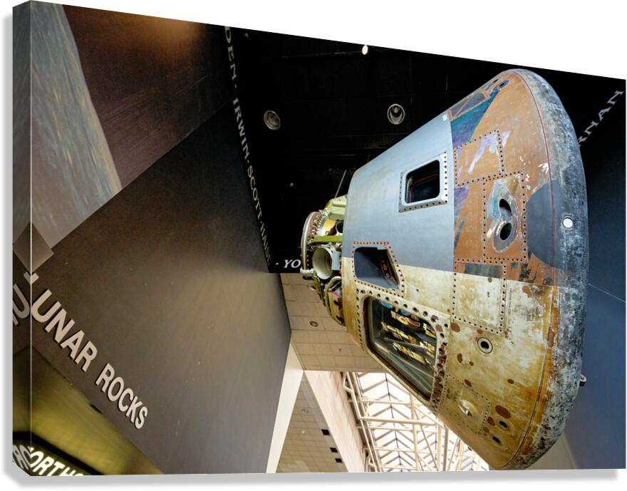 Inside the Smithsonian National Air and Space Museum. Washington D.C.