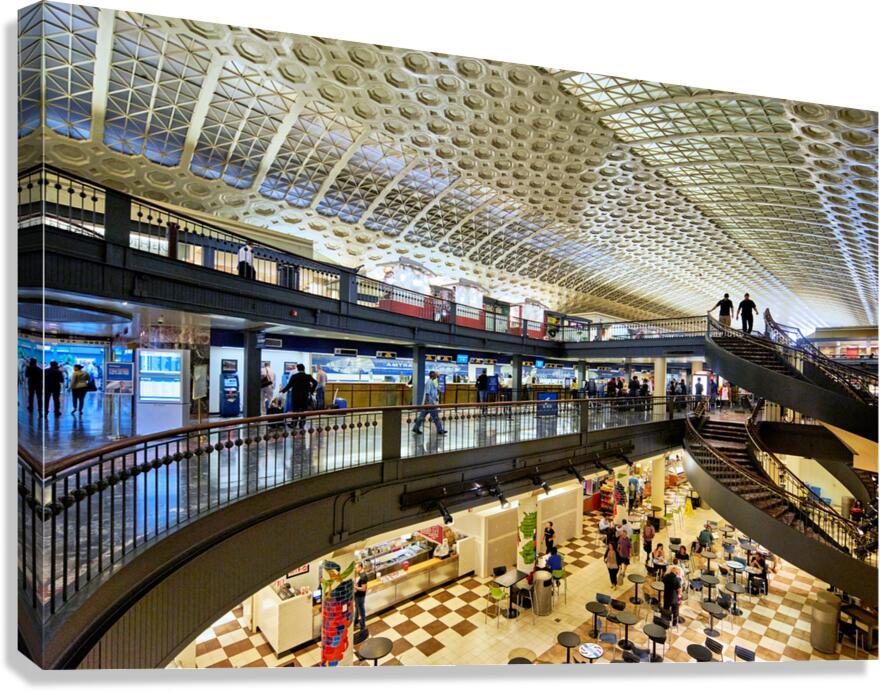 Shopping Mall inside the Washington Union Station. Washington D.C.