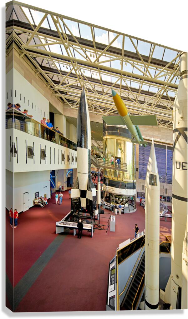 Inside the Smithsonian National Air and Space Museum. Washington D.C.