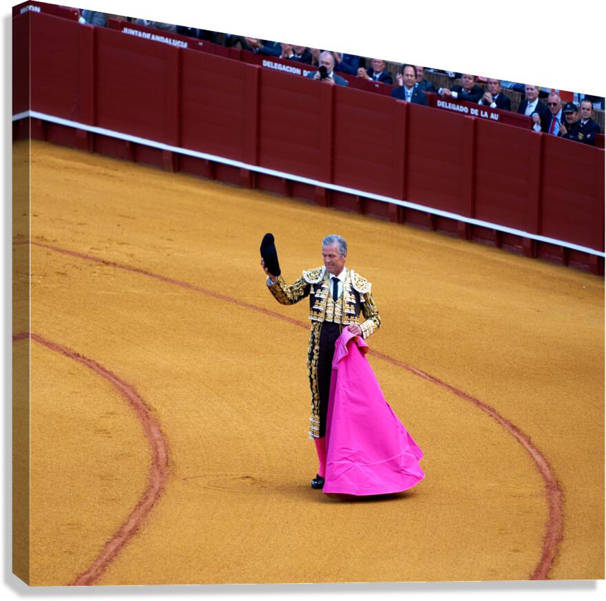 ANDALUSIA SPAIN. Bullfight in Seville Arena