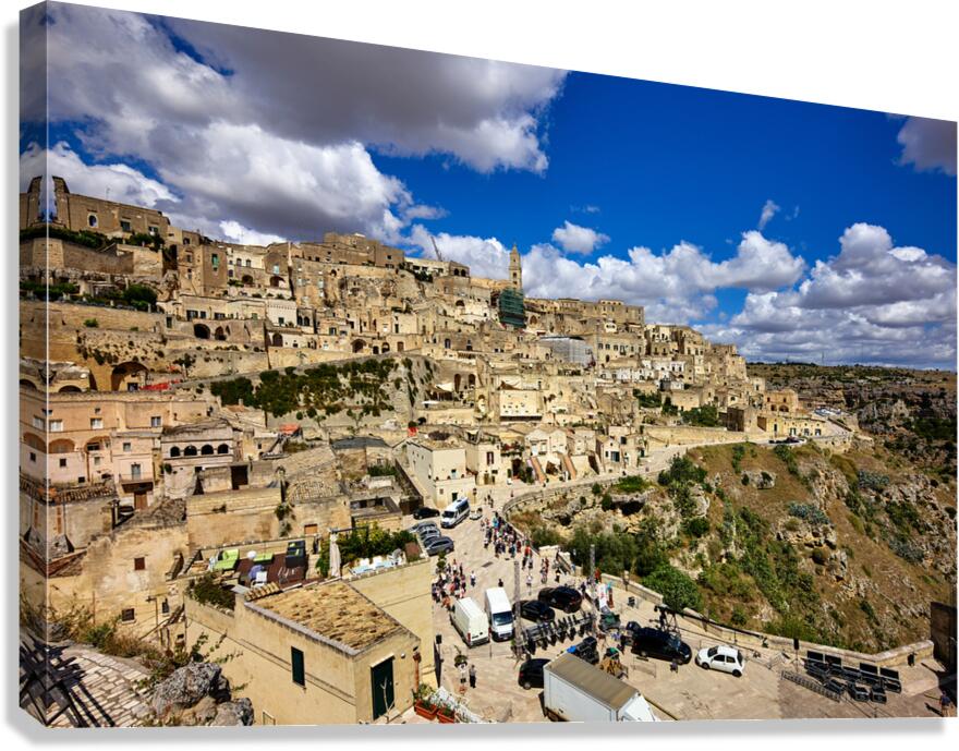 Matera Basilicata Italy. Cityscape. I sassi di Matera