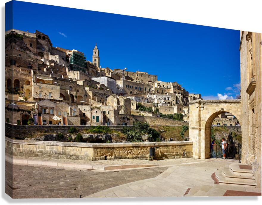 Matera Basilicata Italy. Saint Peter Caveoso Church
