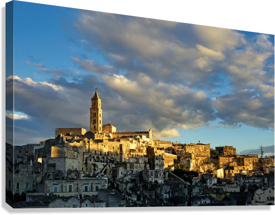 Matera Basilicata Italy. Cityscape. I sassi di Matera