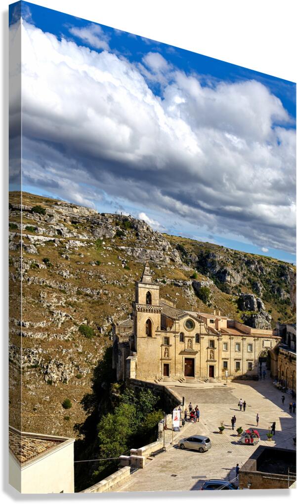 Matera Basilicata Italy. Saint Peter Caveoso Church