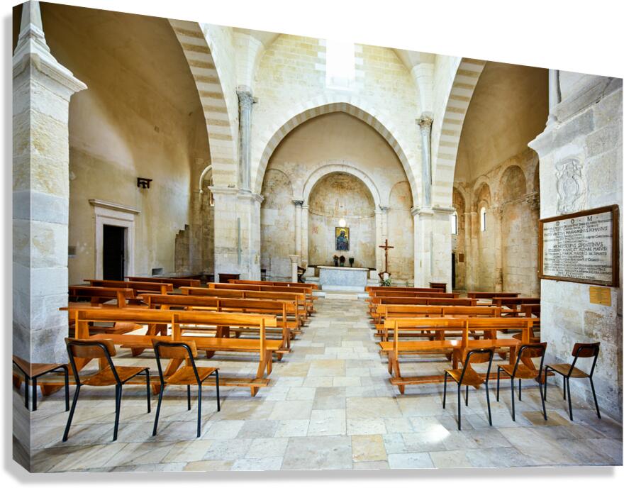 Apulia Puglia Italy. The Basilica of Santa Maria Maggiore di Siponto