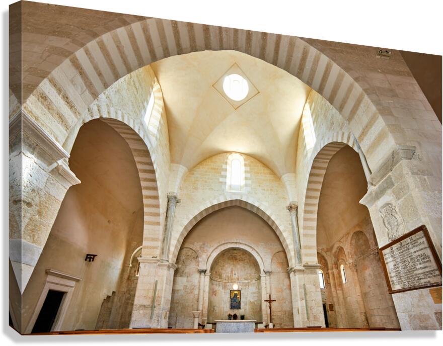 Apulia Puglia Italy. The Basilica of Santa Maria Maggiore di Siponto