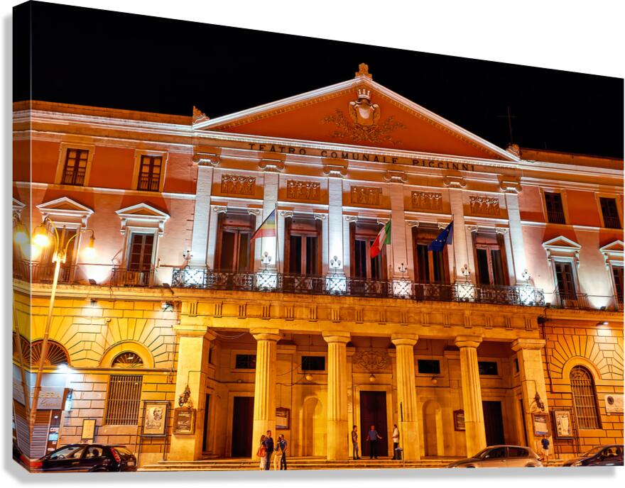 Apulia Puglia Italy. Bari. Teatro Comunale Piccinni