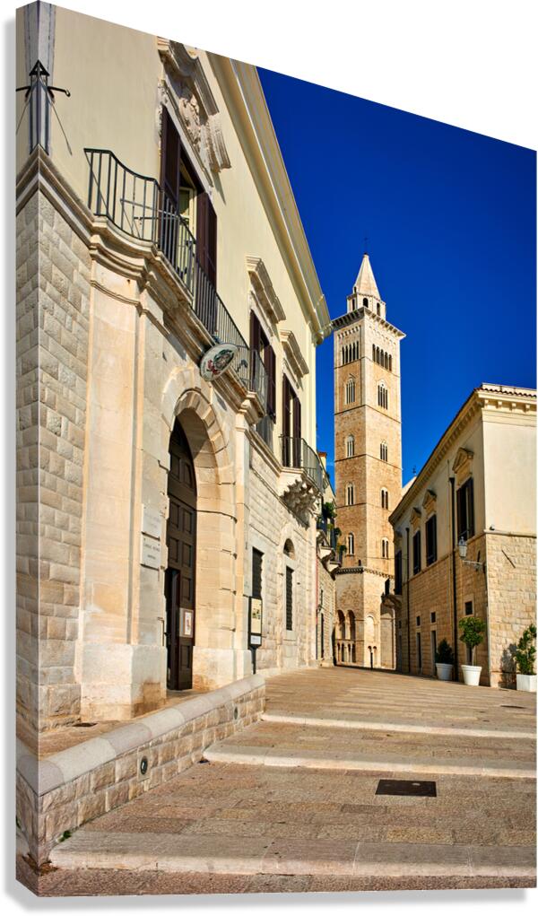 Apulia Puglia Italy. Trani. Basilica Cattedrale Beata Maria Vergine Assunta dedicated to Saint Nicholas