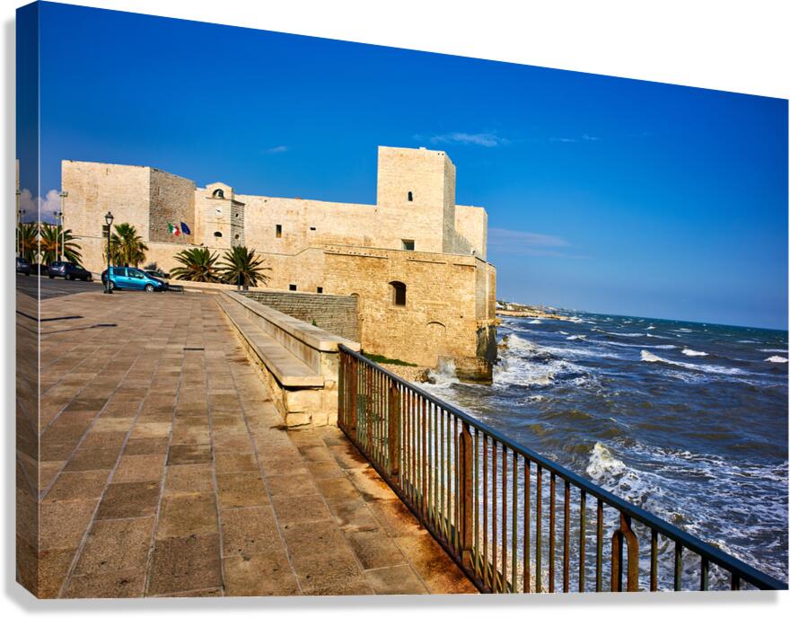 Apulia Puglia Italy. Trani. Castello Svevo