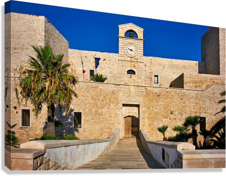 Apulia Puglia Italy. Trani. Castello Svevo