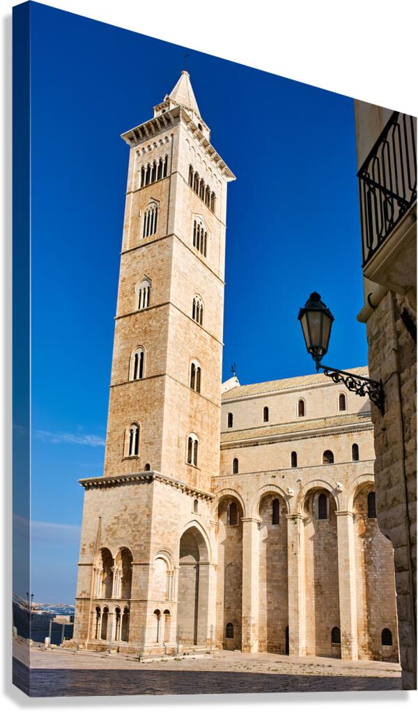 Apulia Puglia Italy. Trani. Basilica Cattedrale Beata Maria Vergine Assunta dedicated to Saint Nicholas
