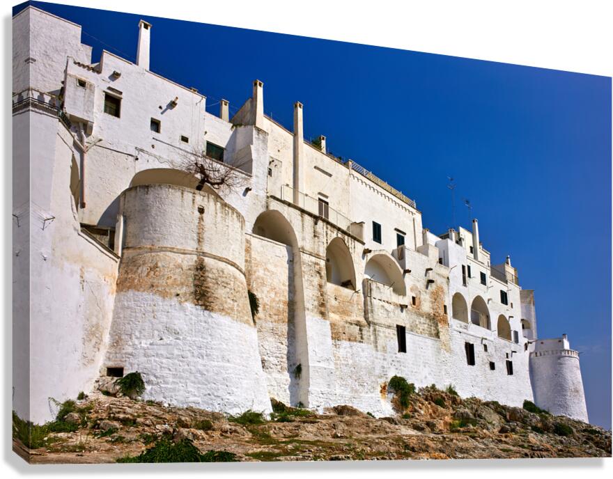 Apulia Puglia Italy. Ostuni. The white town