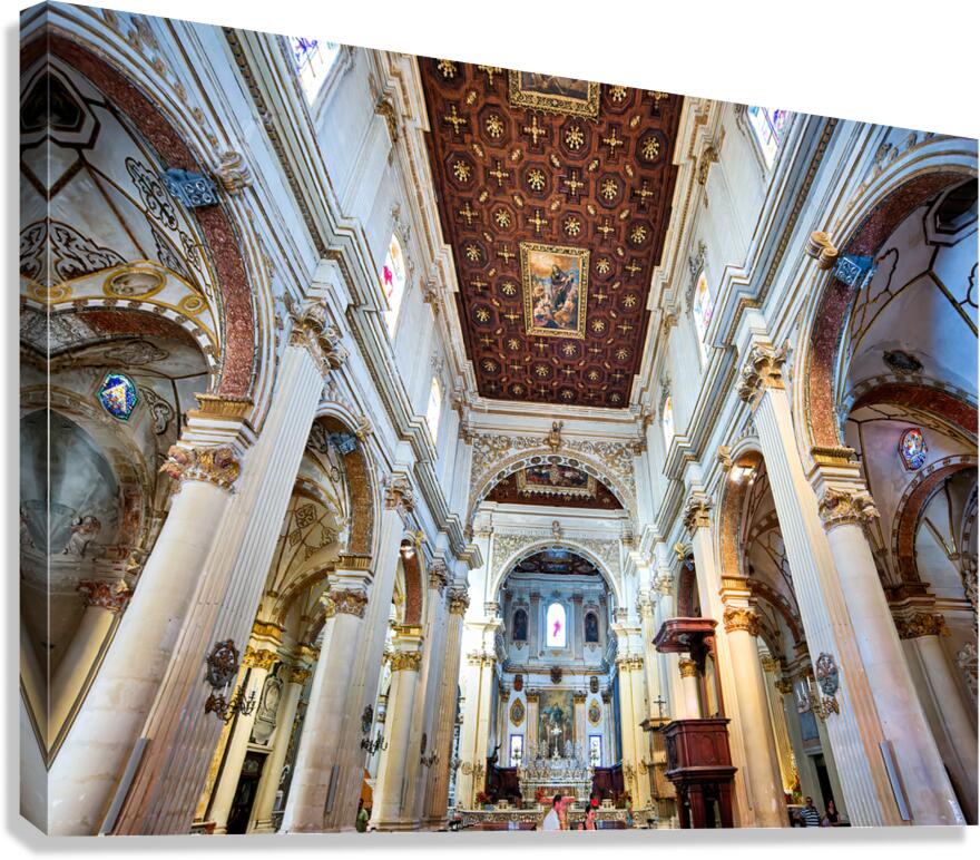 Apulia Puglia Salento Italy. Lecce. Cathedral Maria Santissima Assunta and Saint Orontius