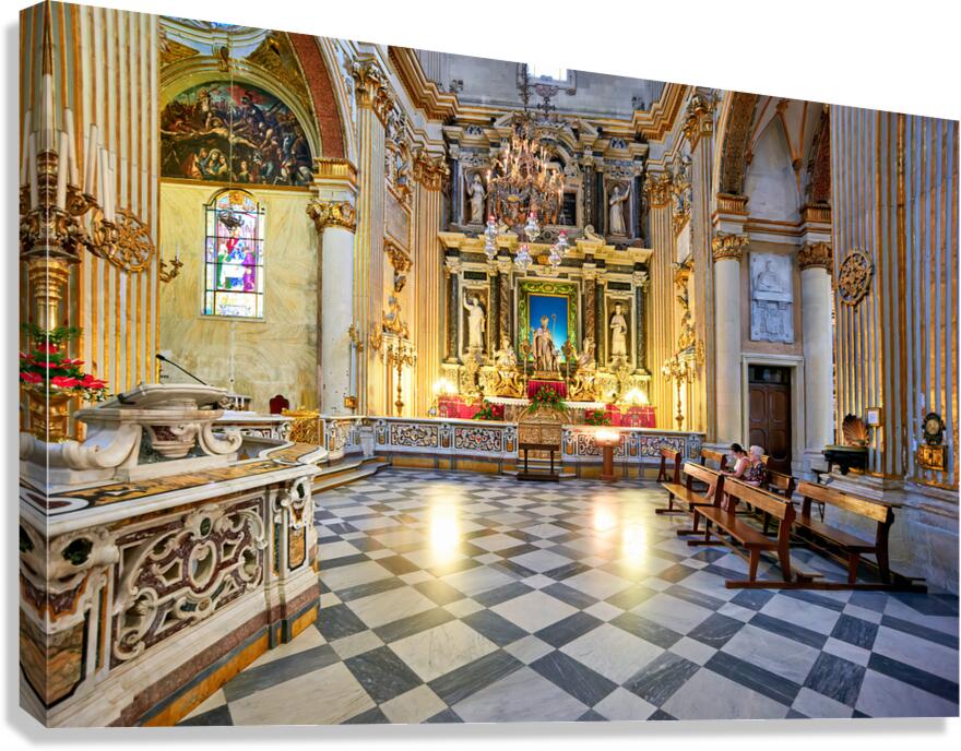 Apulia Puglia Salento Italy. Lecce. Cathedral Maria Santissima Assunta and Saint Orontius