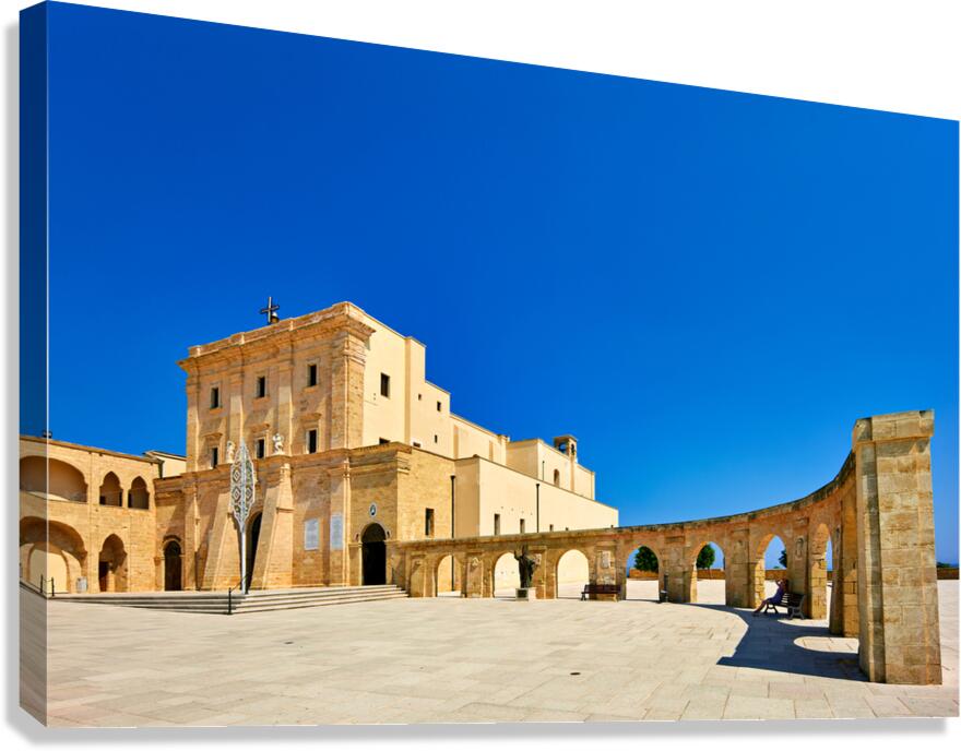 Salento. Apulia Puglia Italy. Santa Maria di Leuca. Santuario di Santa Maria de Finibus Terrae
