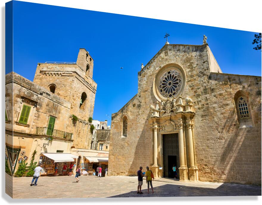 Apulia Puglia Salento. Italy. Otranto. The Cathedral of Santa Maria Annunziata