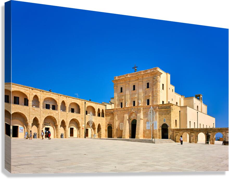 Salento. Apulia Puglia Italy. Santa Maria di Leuca. Santuario di Santa Maria de Finibus Terrae